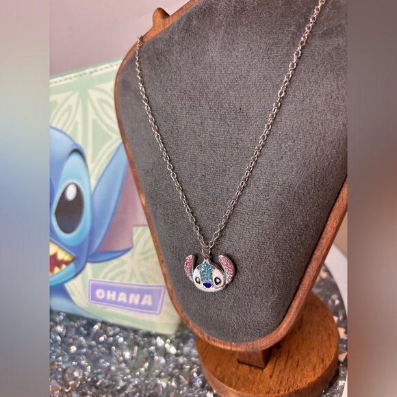Disney Stitch Ohana bag w/matching necklace NWT - Picture 3 of 7